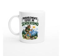 PassionCadeau Taza Probablemente Estoy de Senderismo | Taza Graciosa Senderista - Idea de Regalo Original