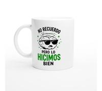 PassionCadeau Taza Resaca No Recuerdo Pero Lo Hicimos Bien | Taza Divertida Fiesta - Idea de Regalo Original
