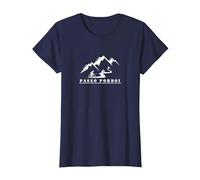 Passo Pordoi, Bicicleta, Italia, Giro, Ciclismo, Alpes Camiseta, Mujer, Azul Marino, 3XL