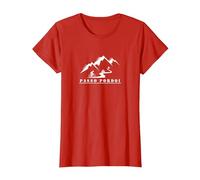 Passo Pordoi, Bicicleta, Italia, Giro, Ciclismo, Alpes Camiseta, Mujer, Rojo, 3XL
