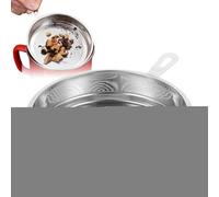 Passoire À Huile De Cuisson En Acier Inoxydable | Tamis À Mailles Fines Pour Friteuse, Cuisine Et Pâtisserie - Idéal Pours, Jus, Farine Cocktails, Durable Residus Huiles