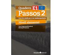 Passos 2. Quadern E 1: Curs de català per a no catalanoparlants