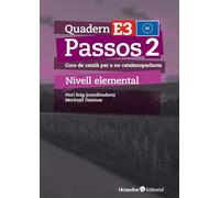 Passos 2. Quadern E 3: Curs de català per a no catalanoparlants