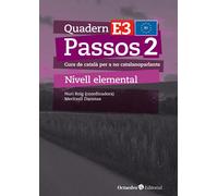 Passos 2. Quadern E3 (2024). Curs de català per a no catalanoparlants