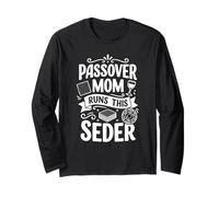 Passover Mom Runs This Seder Best Cooking Lover Mama Humor Manga Larga