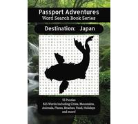 Passport Adventures! Destination: Japan: Word Search Book Series