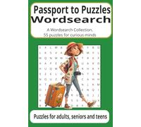 Passport to Puzzles Wordsearch: Cities of the world, countries, capitals, mountains, lakes, rivers, all things geographical (First series Ferdie)