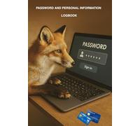 Password and Personal Information Logbook