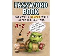 Password Book: A-Z Alphabetical Password Organizer for Websites, Emails, Usernames & Passwords