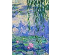 PASSWORD BOOK Claude Monet Water Lilies: A-Z Alphabetical Tabs, Keep Track of Usernames, Passwords, Web Addresses, Internet Password Organizer, Logbook, 6 x 9 inches