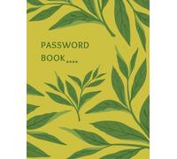 Password Book for Seniors: Large Print Internet Password Organizer Log Book for Seniors with Alphabetical Tabs | Keep Web Address, Username, and Note