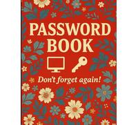 Password Book: Large Print Internet Organizer: Humorous Password Book for Seniors, Mom, Grandpa & Grandma - Perfect Gift for Christmas, Mother’s Day & Birthdays