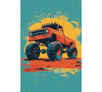 Password Book: Monster Truck Internet Address and Password Organizer with Alphabetical Tabs and Index, Monster Truck Password Logbook