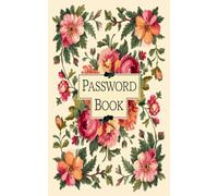 Password Book Pocket Size - Floral Cover: Alphabetical Internet Organizer with A-Z Tabs .Hilarious Gag Gift for Seniors, Women, Mom, Nana, and Grandma ... Santa, Christmas, Mother's Day, and Birthdays