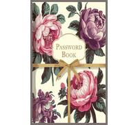 Password Book Pocket Size - Floral Cover: Alphabetical Internet Organizer with A-Z Tabs .Hilarious Gag Gift for Seniors, Women, Mom, Nana, and Grandma ... Santa, Christmas, Mother's Day, and Birthdays