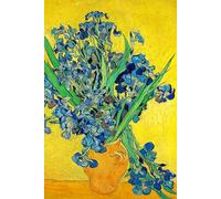 PASSWORD BOOK Vincent Van Gogh Vase with Irises Against a Yellow Background: A-Z Alphabetical Tabs, Keep Track of Usernames, Passwords, Web Addresses, ... Password Organizer, Logbook, 6 x 9 inches