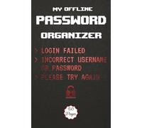 Password Incorrect?: The Ultimate Offline Password Organizer & Social Media Logbook | Secure Pocket Size Notebook for Logins, Recovery Codes and Hints