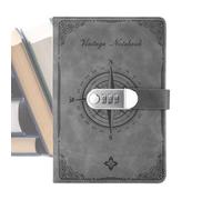 Password Journal PU Leather Retro Privacy A5 Diary Planner Notebook