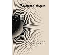Password Keeper: Log & Store All Your Passwords in One Place | Simple Password Organizer Notebook Internet Password Book | Easy-to-use Password Logbook for Websites, Emails, and More logbook