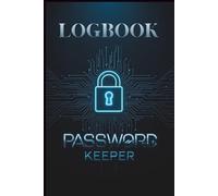 Password Keeper: Secure Password Log Book for All Your Logins | Keep Usernames, Passwords & Recovery Info Safe | Cyber Design