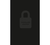 Password Keeper: Simple & Friendly Design,Keep your online life organized and secure with this easy-to-use Password Keeper Notebook. Designed with a ... important login details safely in one place.