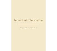 Password Log Book: Discreet Internet Address & Password Organizer: Simple, Clean & Easy-to-Use Password Keeper with Alphabetical Sections for Home & Office Use
