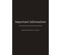 Password Log Book: Discreet Internet Address & Password Organizer: Simple, Clean & Easy-to-Use Password Keeper with Alphabetical Sections for Home & Office Use