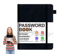 Password Log Book Keeper - Alphabetical Tab Record, Secure Account Notebook | Personal Password Organizer Journal, Website Login Contact Tracker For Important Accounts Sensitive Data Private Informati