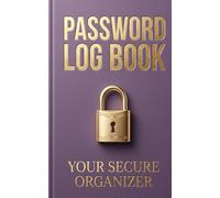 Password Log Book: Premium Blueprint Edition (Feminine): Professional Integrated Interior, 1-Entry Per Page Logbook
