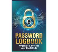 Password Logbook: Alphabetical Password Keeper Book with Tabs - A-Z Internet Address and Login Journal for Website Usernames and Notes - Large Print 6x9 Size