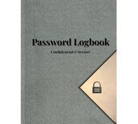 Password Logbook: Alphabetized Tracker for All Your Accounts: Keep Your Passwords Safe, Organized & Accessible - Includes Security Tips, Notes Pages, and Master Password Hints.