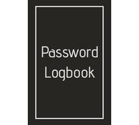 Password Logbook: Easy Password Tracker | Password Book | Large Print Password Logbook