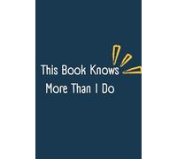 Password Logbook | Funny Password Organizer for Usernames & Logins - “This Book Knows More Than I Do”: Funny Blank Password Keeper with A-Z Tabs | ... in a Clean, Organized Layout (Pocket Size)