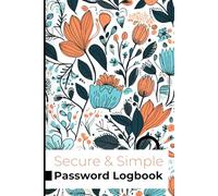 Password Logbook: Keep All Your Internet Logins Safe and Organized | A-Z Tabs Password Organizer for Home and Office Use.