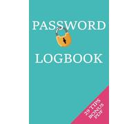 Password logbook: The compact, secure alphabetical password book for those with a head for heights!