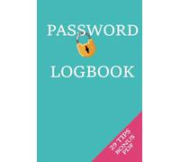 Password logbook: The compact, secure alphabetical password book for those with a head for heights!