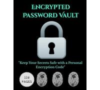 Password Logbook with Personal Cipher | Secure & Easy Password Organizer for Offline Use: Encrypt your passwords your way - Includes cipher creation pages, 110 entries, and privacy-first layout