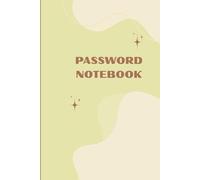 Password Notebook: Keep your digital life organized! This minimalist password logbook features dedicated sections for account names, usernames, and ... secure, and perfect for home or office use.