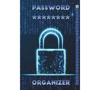 Password Organizer Buch mit alphabetischem ABC Register: Passwort Buch mit Register A5 120 Seiten Hardcover | Notizbuch für Passwörter