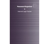 Password Organizer & Internet Login Tracker: Securely Record Usernames, Passwords, and Notes for Websites, Apps, and Email Accounts