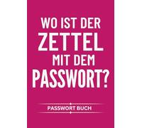 Passwort Buch A6: Passwortbuch mit Register A Z, kleines Buch für Passwörter, Passwort Heft Deutsch A6 für Zugangsdaten: E-Mail, Webseiten, Wlan, Wifi