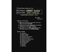 Past Papers UKMT Junior Math Challenge: Combined Edition of Volumes Ⅰ, Ⅱ, Ⅲ (Past Papers Question Bank UKMT Junior Math Challenge)