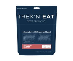 Pasta a la crema con pollo y espinacas - Comida liofilizada - Trek'n Eat