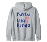 Pasta alla Norma Pasta italiana de verano Sudadera con Capucha