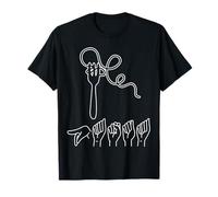 Pasta ASL Pasta Italiana Lengua de Signos Americana Comida Italiana Camiseta