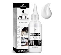 Pasta Colorante Epoxi Blanco - 100ml Concentrado para Colorear Resina, Olas Oceánicas, Células - Epoxy Resin Pigment Paste para Pintura, Posavasos, Arte Resina