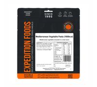 Pasta con verduras mediterráneas - Doble ración - Comida liofilizada - Expedition Foods