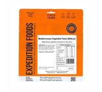 Pasta con verduras mediterráneas - Formato grande - Comida liofilizada - Expedition Foods