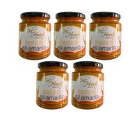 PASTA DE AJI AMARILLO 212G. DEL HUERTO.ALTA CALIDAD