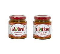 Pasta de Ají Amarillo Peruano en Pasta 225 g Pack 2 Unidades Condimento para Cocina Peruana Picante Suave para Salsas Guisos Marinados